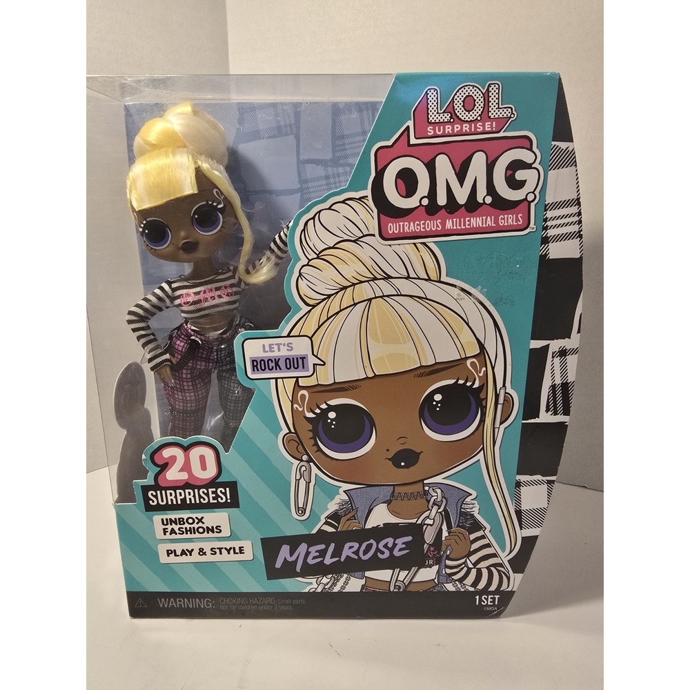 LOL Surprise OMG Melrose Fashion Doll with 20 Surprises New In Box